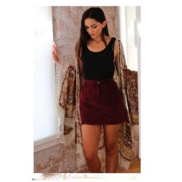 boho Kimono w Crochet Lace Detail & wide sleeves - Picture 12 of 13